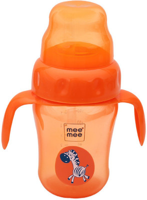 

MeeMee Baby 2 in 1 Spout and Straw Sipper Cup(Orange)