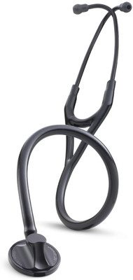 

3M Littmann Master Cardiology Stethoscope, Black Plated Chestpiece and Eartubes, Black Tube, 27 inch, 2161 Master Cardiology Stethoscope(Black)