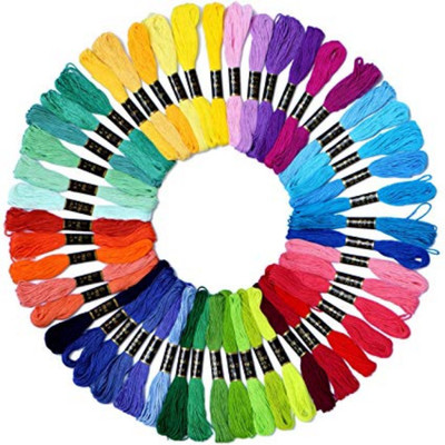 DIY Crafts Multicolor Thread(10 m Pack of25)