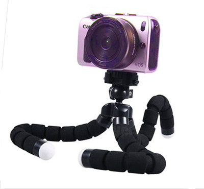 

Blue Birds New Arrival Lightweight Flexible Octopus Style Portable and Adjustable Tripod Stand Holder 360 Degree Rotatable Ball Head with Mobile Attachment for DSLR, Action Cameras, Digital Cameras & Smartphones Tripod(Multicolor, Supports Up to 1000 g)