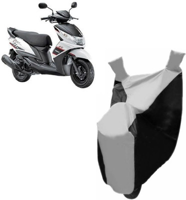 ABP Two Wheeler Cover for Yamaha(Ray Z, Black, Silver)