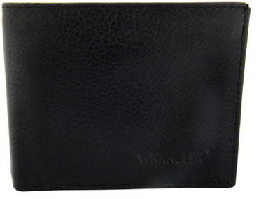 

Wrangler Men Black Genuine Leather Wallet(3 Card Slots)