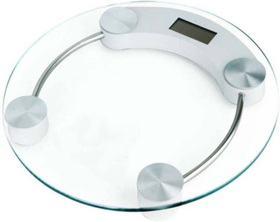 

Granny Smith Personal Health Human Body Digital Weight Machine 8mm Round Transparent Glass Weighing Scale(White)