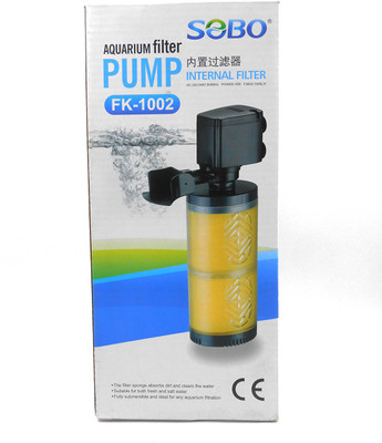 

Sobo Power Aquarium Filter(Mechanical Filtration for Salt Water and Fresh Water)