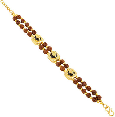 Voylla Wood Gold-plated Bracelet