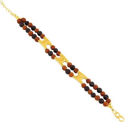 Voylla Wood Gold-plated Bracelet