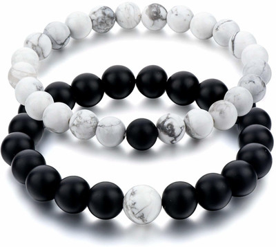 india ka maal Stone Beads Bracelet Set(Pack of 2)