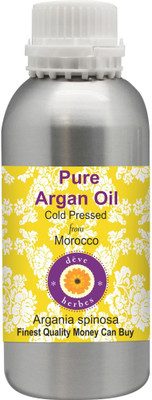 

Deve Herbes Pure Argan Oil 630ml (Argania Spinosa) 100% Natural Therapeutic Grade(630 ml)