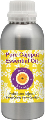

Deve Herbes Pure Cajeput Essential Oil 630ml (Melaleuca cajeputi) 100% Natural Therapeutic Grade Steam Distilled(630 ml)