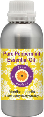 

Deve Herbes Pure Peppermint Essential Oil (Mentha piperita) 100% Natural Therapeutic Grade Steam Distilled(1250 ml)