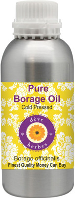 

Deve Herbes Pure Borage Oil 630ml (Borago officinalis) 100% Natural Therapeutic Grade(630 ml)