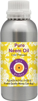 

DèVe Herbes Pure Neem Oil (Azadirachta Indica) 100% Natural Cold Pressed(630 ml)