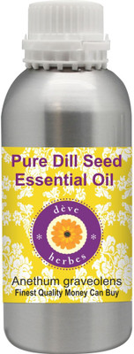 

Deve Herbes Pure Dill Seed Essential Oil 630ml (Anethum graveolens) 100% Natural Therapeutic Grade Steam Distilled(630 ml)