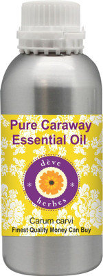 

Deve Herbes Pure Caraway Essential Oil 1250ml (Carum carvi) 100% Natural Therapeutic Grade Steam Distilled(1250 ml)