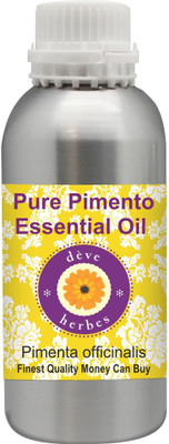 

Deve Herbes Pure Pimento Essential Oil (Pimenta officinalis) 100% Natural Therapeutic Grade Steam Distilled(300 ml)