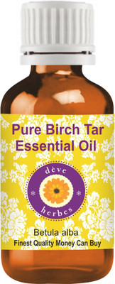 Deve Herbes Pure Birch Tar Essential Oil 30ml (Betula alba)(30 ml)