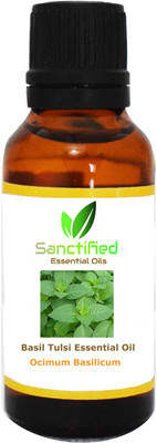 

SANCTIFIED Basil Essential Oil (15ML) 100% Pure Natural & Undiluted Oils for unisex(15 ml)