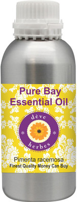 

Deve Herbes Pure Bay Essential Oil (Pimenta racemosa) 100% Natural Therapeutic Grade Steam Distilled(630 ml)