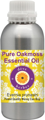 

Deve Herbes Pure Oakmoss Essential Oil (Evernia prunastri) 100% Natural Therapeutic Grade Steam Distilled(630 ml)