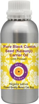 

Deve Herbes Pure Blackseed Oil 1250ml (Nigella sativa) 100% Natural Therapeutic Grade(1250 ml)