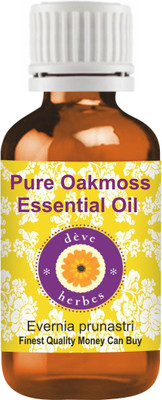 

Deve Herbes Pure Oakmoss Essential Oil (Evernia prunastri) 100% Natural Therapeutic Grade Steam Distilled(100 ml)