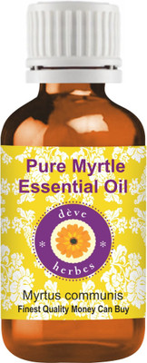 

Deve Herbes Pure Myrtle Essential Oil 100ml (Myrtus communis) 100% Natural Therapeutic Grade Steam Distilled(100 ml)