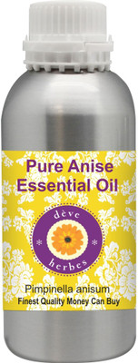 

Deve Herbes Pure Anise Essential Oil (Pimpinella anisum) 100% Natural Therapeutic Grade Steam Distilled(1250 ml)