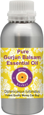 

Deve Herbes Pure Gurjun Balsam Essential Oil 1250ml (Dipterocarpus turbinatus) 100% Natural Therapeutic Grade Steam Distilled(1250 ml)