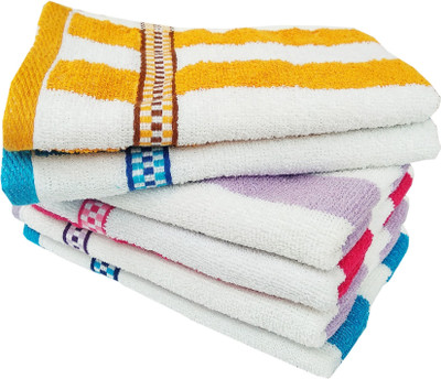 Space Fly Cotton 300 GSM Bath Towel Set(Pack of 6)