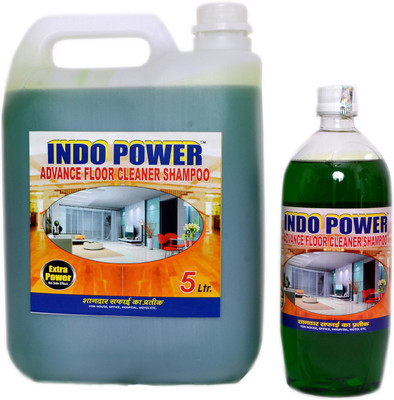 

indopower ADVANCE FLOOR CLEANER SHAMPOO MOGRA (1ltr.+ 5ltr.) COMBO PACK MOGRA(6000 ml, Pack of 2)