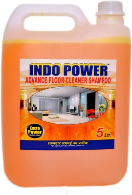 INDOPOWER ADVANCE FLOOR CLEANER SHAMPOO (LIME) 5ltr. LIME(5000 ml)