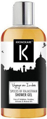 

Kronokare SPICES OF RAJASHTHAN - SHOWER GEL(320 ml)