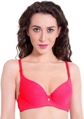 PAVVOIN Shape secret Women Push-up Lightly Padded Bra(Red)