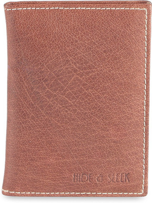 

Hide & Sleek Leather Business Credit ID 4 Card Holder(Set of 1, Brown)