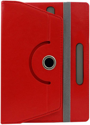 Fastway Book Cover for iBall Slide Elan 4G2 10.1 inch(Red, Cases with Holder, Pack of: 1)