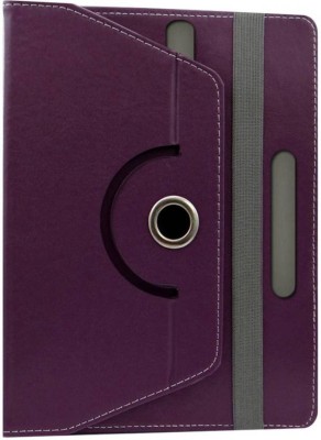 Fastway Book Cover for iBall Slide Elan 4G2 10.1 inch(Purple, Cases with Holder, Pack of: 1)