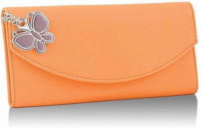 67% OFF on Butterflies Casual Orange Clutch 67% OFF on Butterflies Casual Orange Clutch