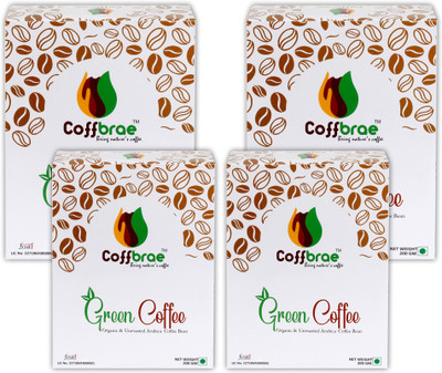 

Coffbrae Green Coffee Bean For Weight Loss-200gm(Pack-4)(200 g)