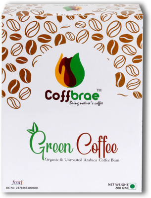 

Coffbrae Organic & Unroasted Green Coffee Bean - Instant Coffee 200 g