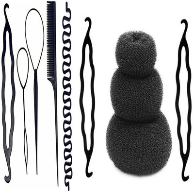 

S R Enterprises hair combo set pack of 10 pcs use for easy(Set of 10)