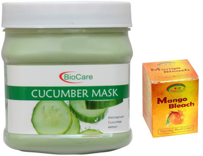 

Pink Root MANGO BLEACH 43G WITH CUCUMBER MASK 500GM(Set of 2)