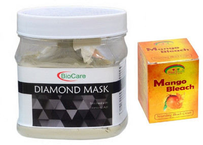 

Pink Root MANGO BLEACH 43G WITH DIAMOND MASK 500GM(Set of 2)