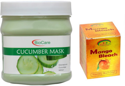 

Pink Root MANGO BLEACH 43G WITH CUCUMBER MASK 500G(Set of 2)
