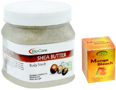 

Pink Root MANGO BLEACH 43G WITH SHEA BUTTER CREAM 500GM(Set of 2)
