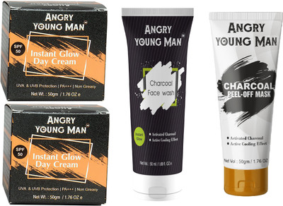 

Angry Young Man Face Pack Combo Pack of 4 (50 Gram)(Set of 4)
