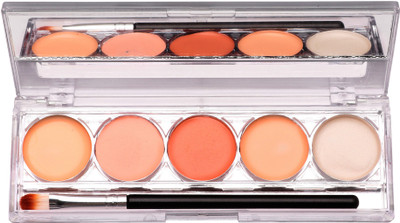 

Mars 5 Color Matte Finish Waterproof Contour Palette Concealer(Beige-567)