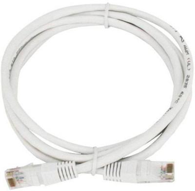 

GIPTIP 3 Meters CAT5E High Speed Lan Ethernet RJ45 Patch Cable(Compatible with All Laptop and Computer Supported Lan Cable, White, Sync and Charge Cable)