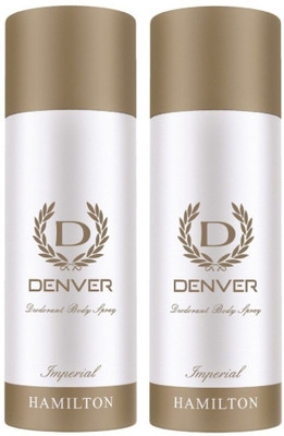 

Denver Hamilton Imperial Deodorant Spray - For Men(330 ml, Pack of 2)