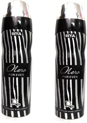 

Riya nero Body Spray - For Men & Women(400 ml, Pack of 2)