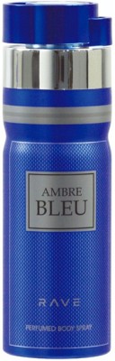 

rave Ambre Bleu Perfume Deodorant Body Spray For Man 200 ML Deodorant Spray - For Men(200 ml)
